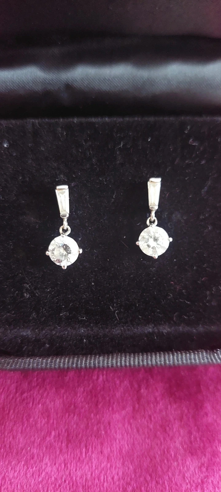 Magnifiques boucles d'oreilles pendantes Diamonfire Argent 925 – photo 3